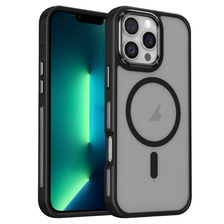 For iPhone 13 Pro Breathable Skin Feel Frosted MagSafe Magnetic Phone Case