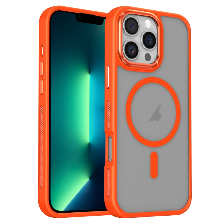 For iPhone 13 Pro Max Breathable Skin Feel Frosted MagSafe Magnetic Phone Case