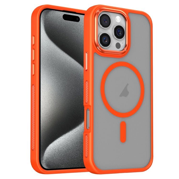 For iPhone 15 Pro Breathable Skin Feel Frosted MagSafe Magnetic Phone Case