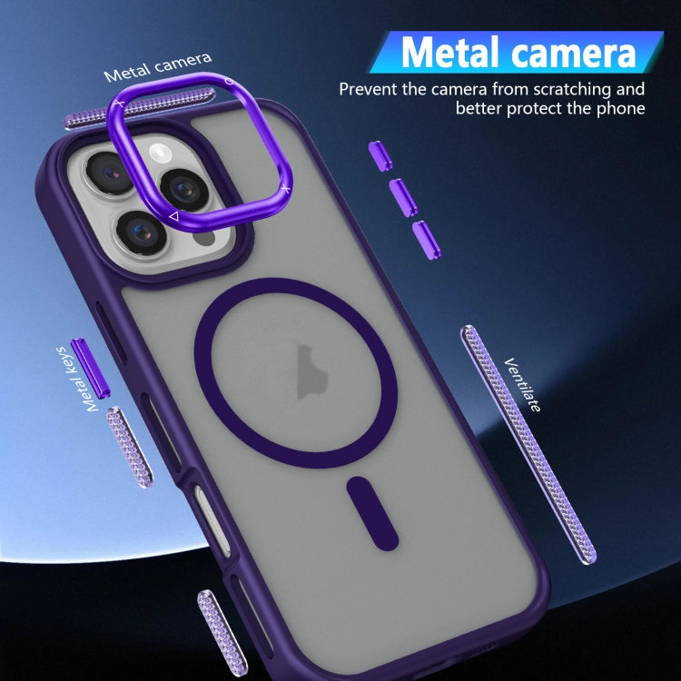 For iPhone 14 Pro Breathable Skin Feel Frosted MagSafe Magnetic Phone Case