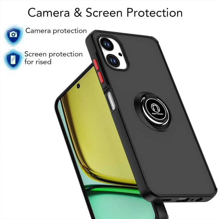 For Samsung Galaxy A06 4G Q Shadow 1 Series TPU + PC Phone Case with Ring