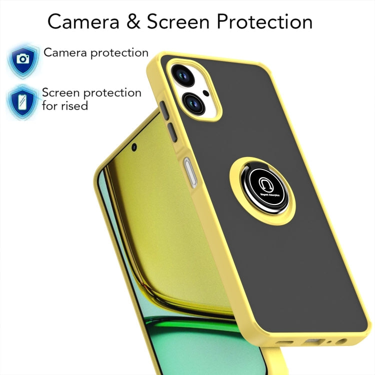 For Samsung Galaxy A06 4G Q Shadow 1 Series TPU + PC Phone Case with Ring