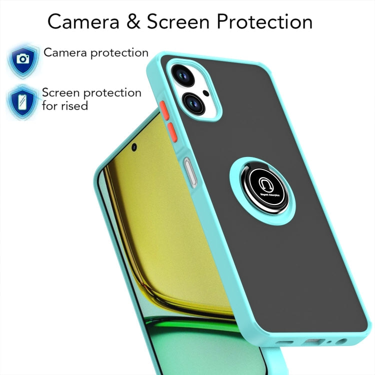 For Samsung Galaxy A06 4G Q Shadow 1 Series TPU + PC Phone Case with Ring