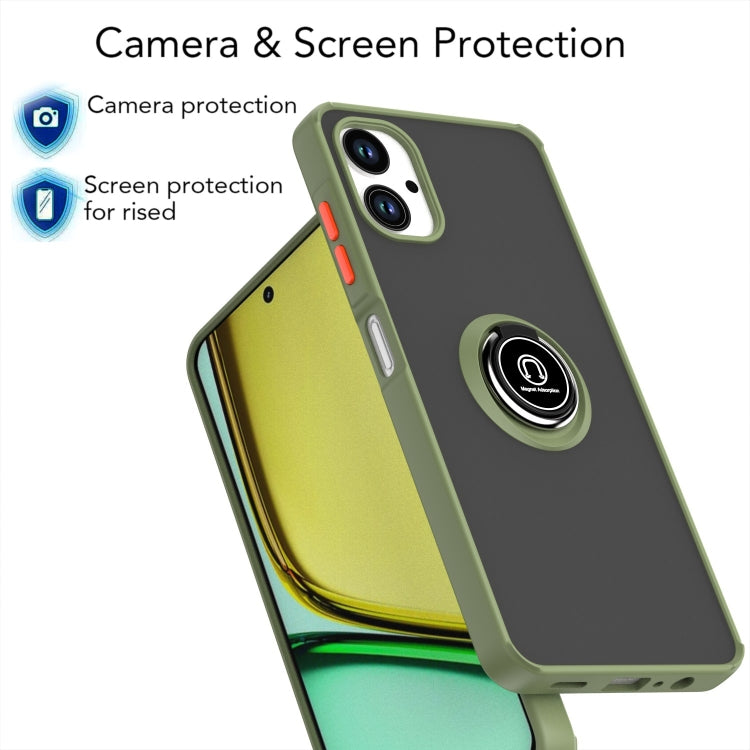 For Samsung Galaxy A06 4G Q Shadow 1 Series TPU + PC Phone Case with Ring