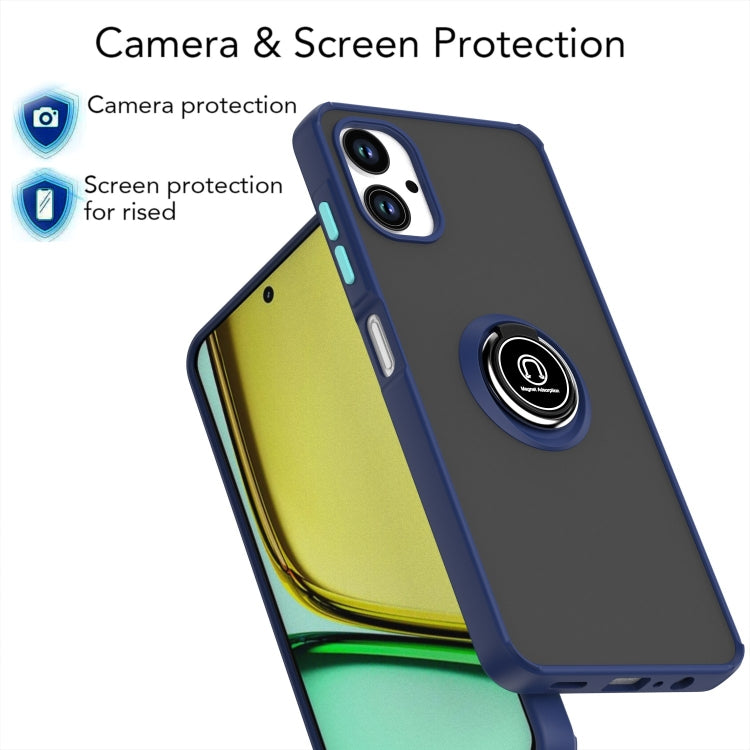 For Samsung Galaxy A06 4G Q Shadow 1 Series TPU + PC Phone Case with Ring
