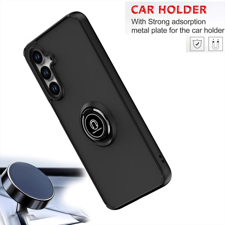 For Samsung Galaxy A16 5G Q Shadow 1 Series TPU + PC Phone Case with Ring