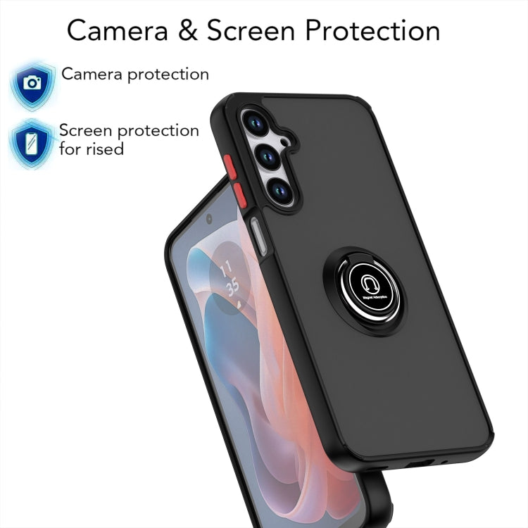 For Samsung Galaxy A16 5G Q Shadow 1 Series TPU + PC Phone Case with Ring