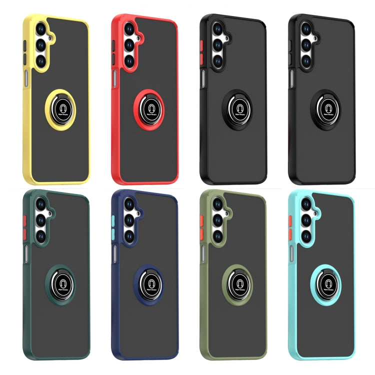 For Samsung Galaxy A16 5G Q Shadow 1 Series TPU + PC Phone Case with Ring