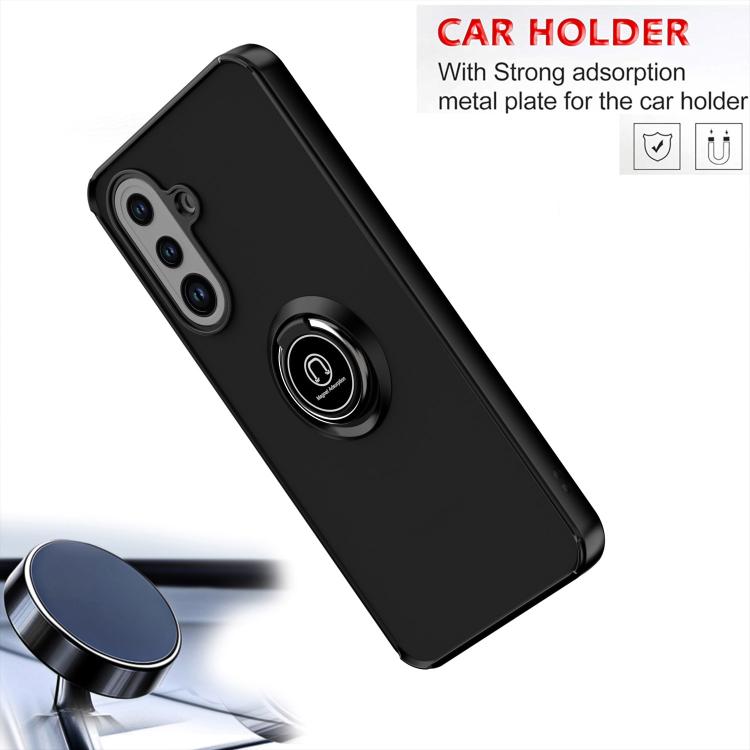 For Samsung Galaxy A36 5G Q Shadow 1 Series TPU + PC Phone Case with Ring