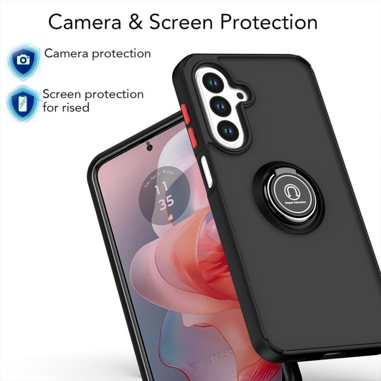 For Samsung Galaxy A17 5G Q Shadow 1 Series TPU + PC Phone Case with Ring