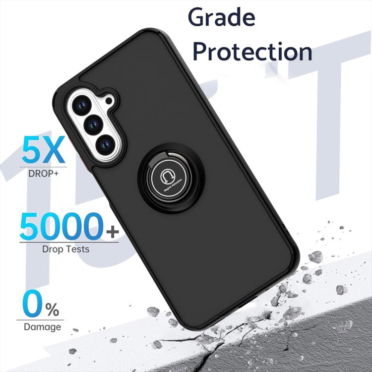 For Samsung Galaxy A17 5G Q Shadow 1 Series TPU + PC Phone Case with Ring