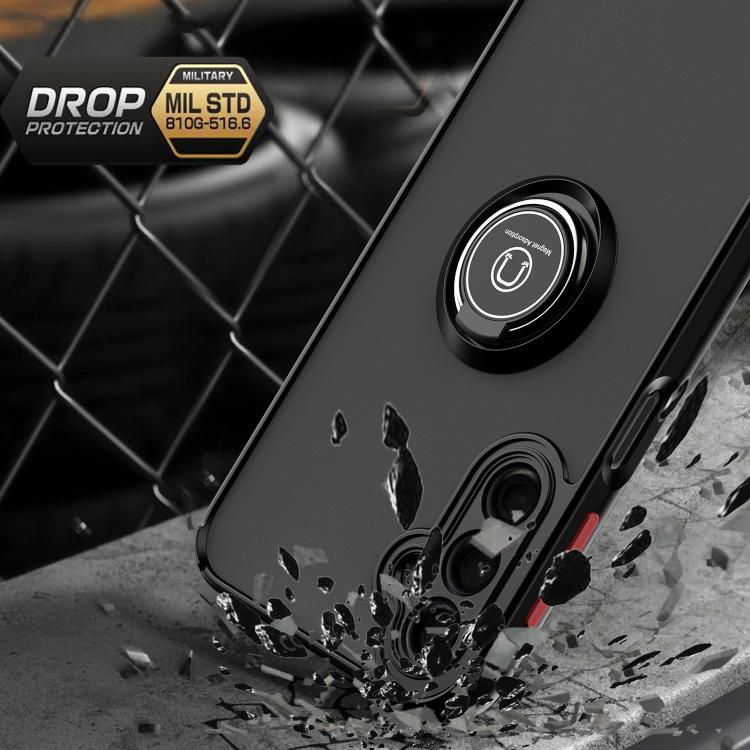 For Samsung Galaxy A24 4G Q Shadow 1 Series TPU + PC Phone Case with Ring