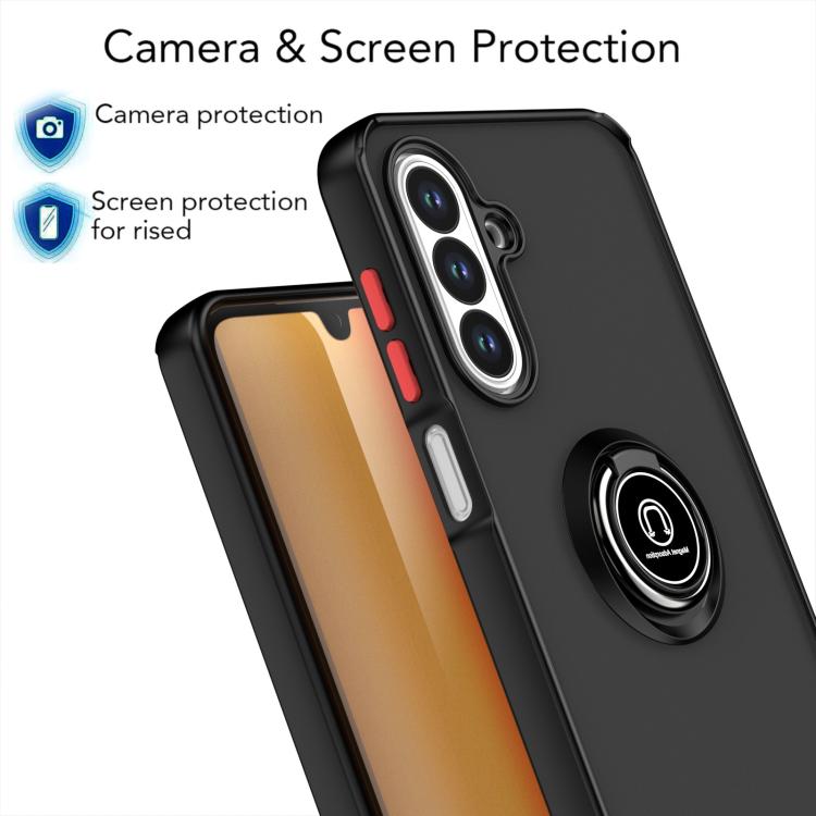For Samsung Galaxy A26 5G Q Shadow 1 Series TPU + PC Phone Case with Ring