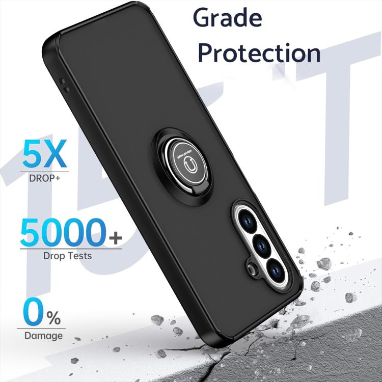 For Samsung Galaxy A26 5G Q Shadow 1 Series TPU + PC Phone Case with Ring