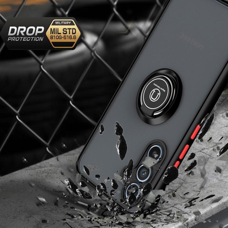 For Samsung Galaxy A54 5G Q Shadow 1 Series TPU + PC Phone Case with Ring