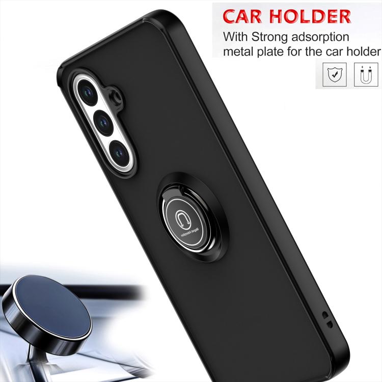 For Samsung Galaxy A56 5G Q Shadow 1 Series TPU + PC Phone Case with Ring