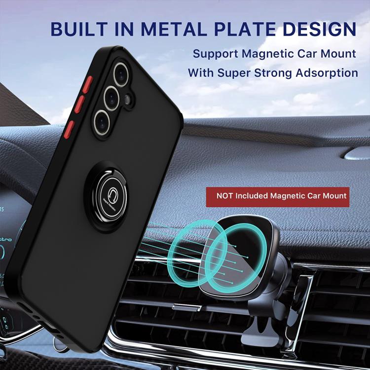 For Samsung Galaxy A55 5G Q Shadow 1 Series TPU + PC Phone Case with Ring
