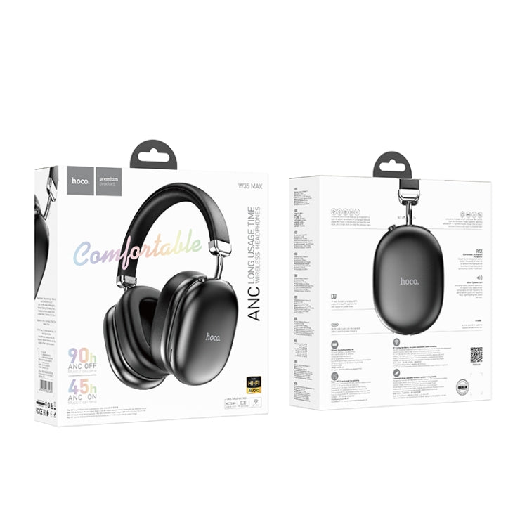 hoco W35 Max BT5.4 ANC Active Noise Reduction Bluetooth Gaming Headset