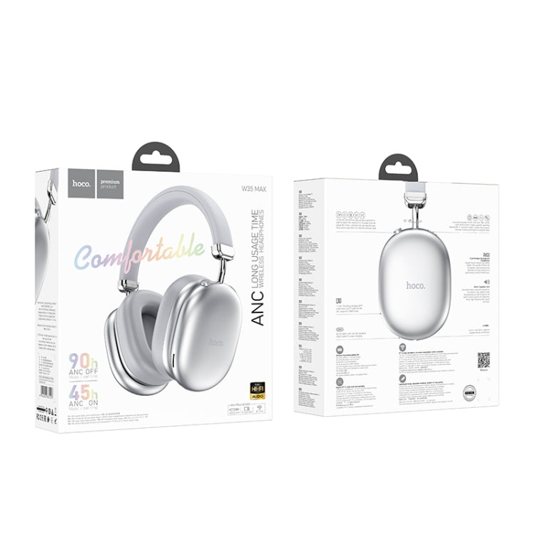 hoco W35 Max BT5.4 ANC Active Noise Reduction Bluetooth Gaming Headset
