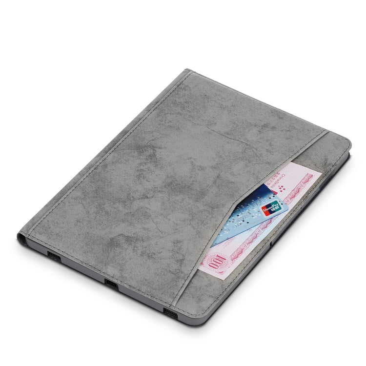 For Samsung Galaxy Tab S8 / Galaxy Tab S7 T870/T875 TPU Front Support Horizontal Flip Leather Case with Holder & Pen Slot & Sleep / Wake-up Function