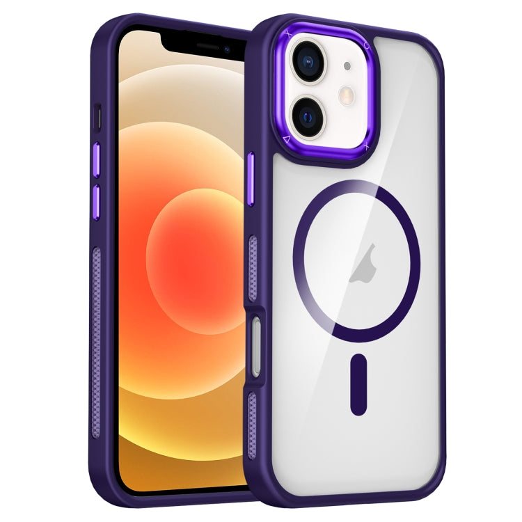 For iPhone 12 / 12 Pro Breathable Skin Feel Transparent MagSafe Magnetic Phone Case