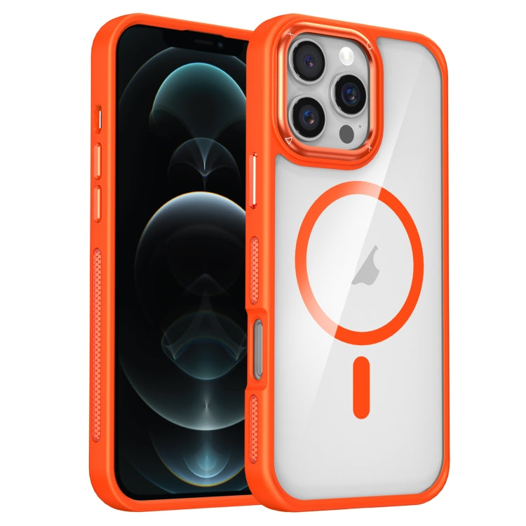 For iPhone 12 Pro Max Breathable Skin Feel Transparent MagSafe Magnetic Phone Case