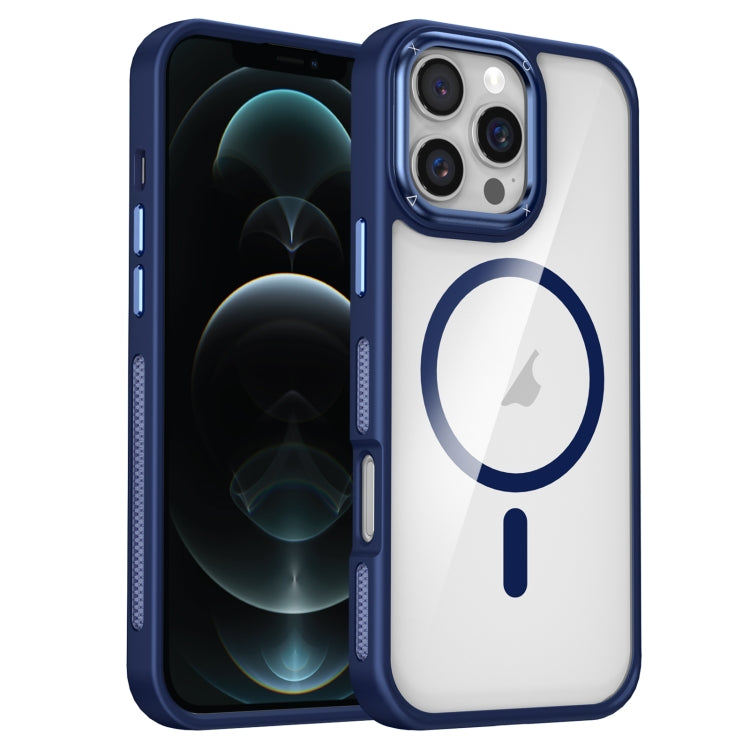 For iPhone 12 Pro Max Breathable Skin Feel Transparent MagSafe Magnetic Phone Case