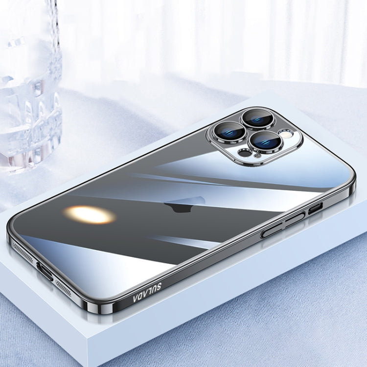 For iPhone 16 Pro SULADA JINGJIA Series Lens Protector Hard PC Phone Case