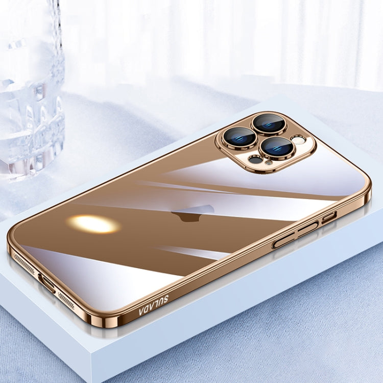 For iPhone 16 Pro SULADA JINGJIA Series Lens Protector Hard PC Phone Case