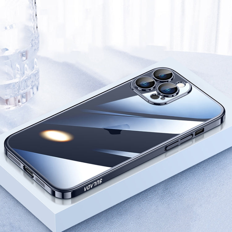 For iPhone 16 Pro SULADA JINGJIA Series Lens Protector Hard PC Phone Case
