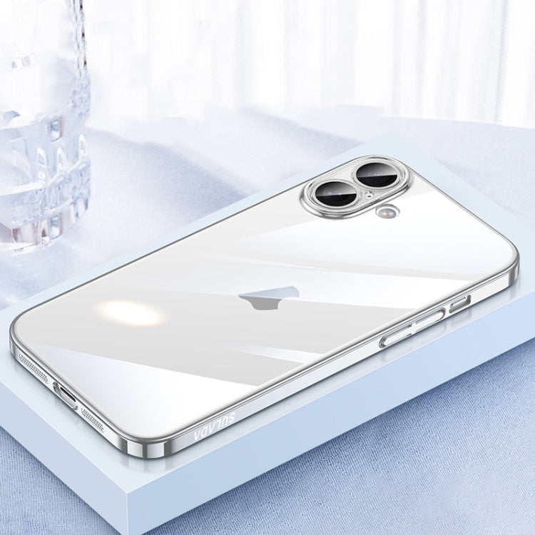 For iPhone 16 SULADA JINGJIA Series Lens Protector Hard PC Phone Case