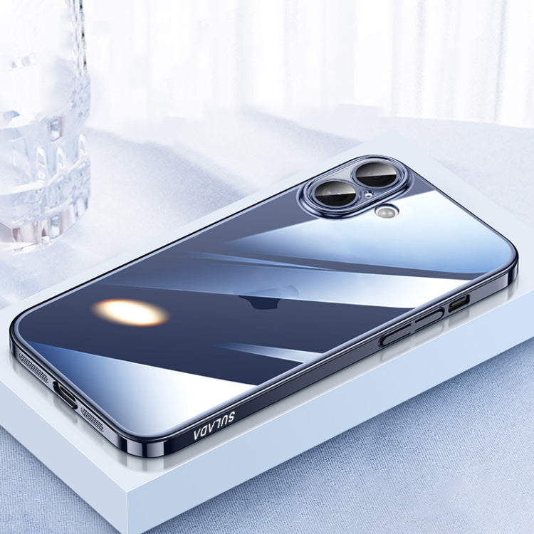 For iPhone 16 SULADA JINGJIA Series Lens Protector Hard PC Phone Case