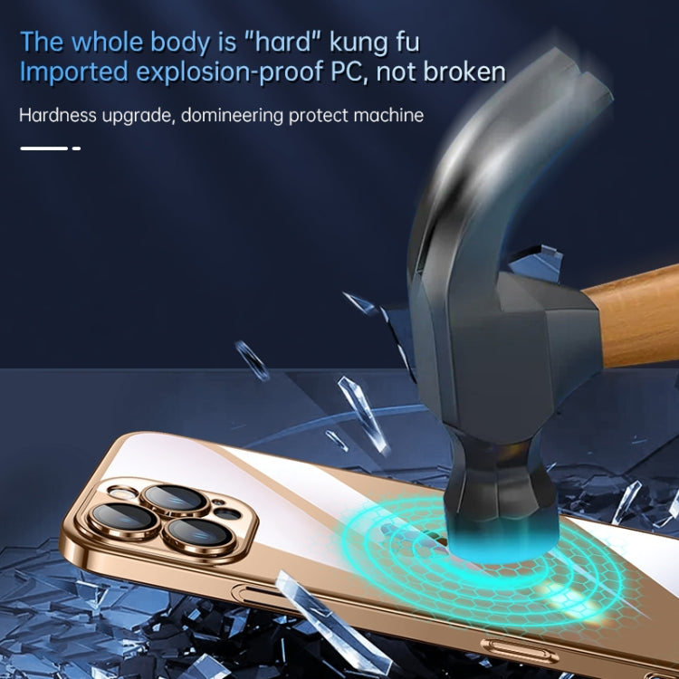 For iPhone 16 SULADA JINGJIA Series Lens Protector Hard PC Phone Case