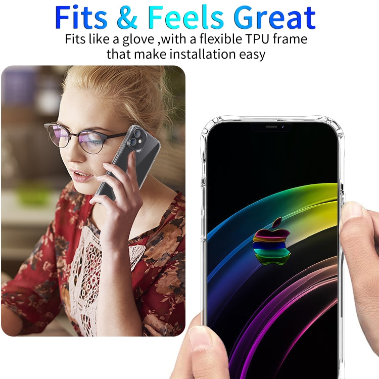 For iPhone 12 Pro Max Thickening Acrylic Protective Case(Transparent)