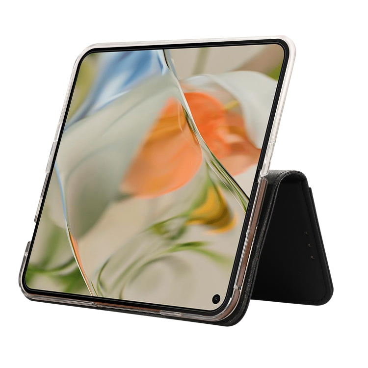 For Google Pixel 9 Pro Fold ABEEL RFID Magnetic Flip Leather Phone Case