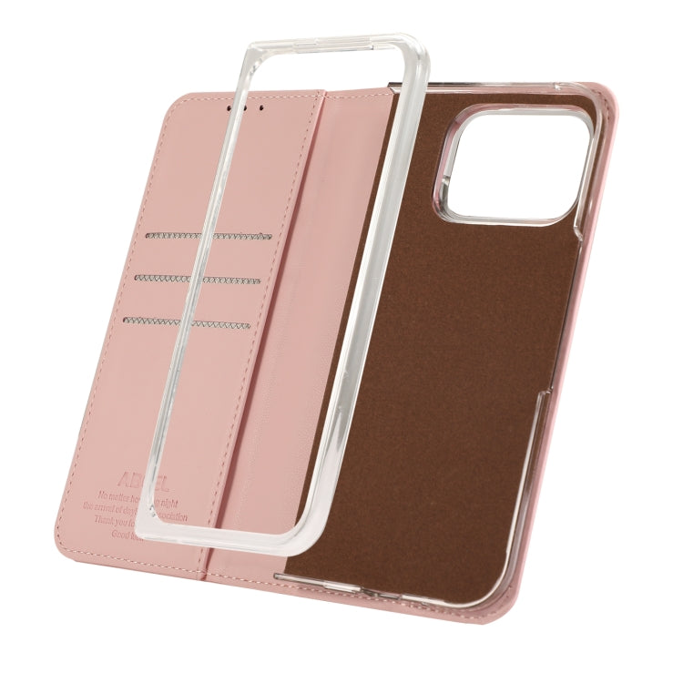 For Google Pixel 9 Pro Fold ABEEL RFID Magnetic Flip Leather Phone Case