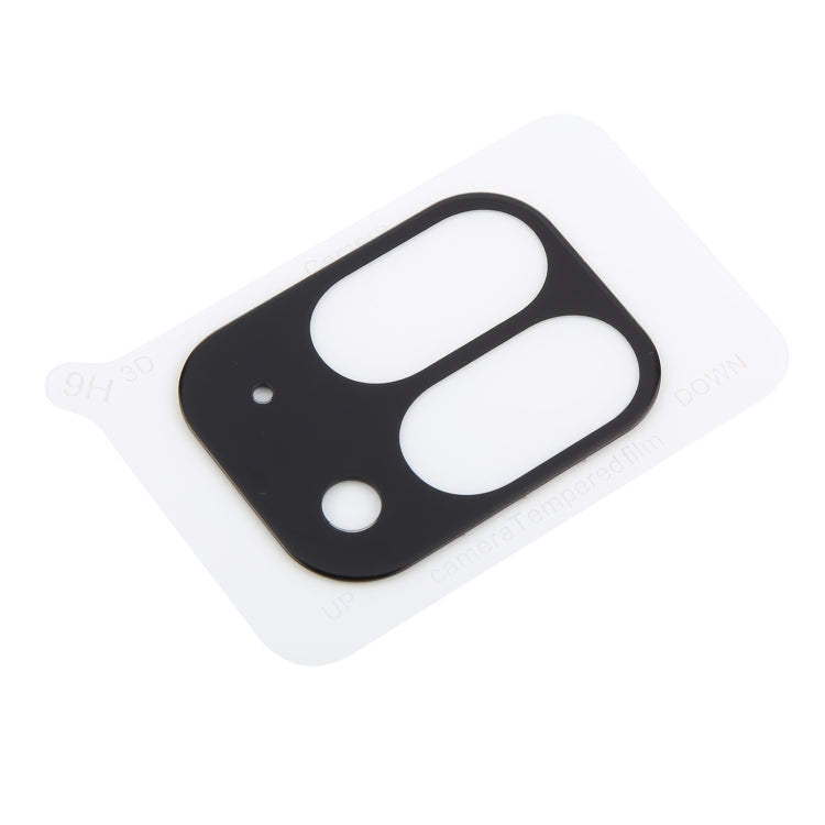 For Google Pixel 9 Pro Fold 3D 9H Camera Lens Tempered Glass Film - Black