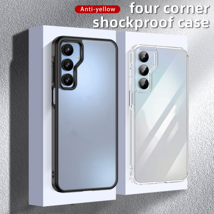 For Samsung Galaxy A16 5G Armor Clear TPU Hybrid PC Phone Case