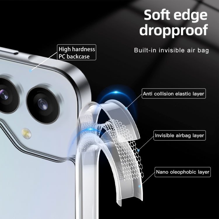For Samsung Galaxy A16 5G Armor Clear TPU Hybrid PC Phone Case