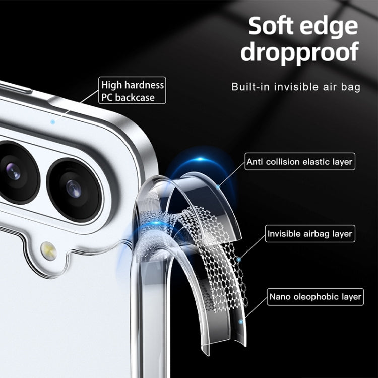 For Samsung Galaxy A26 5G Armor Clear TPU Hybrid PC Phone Case