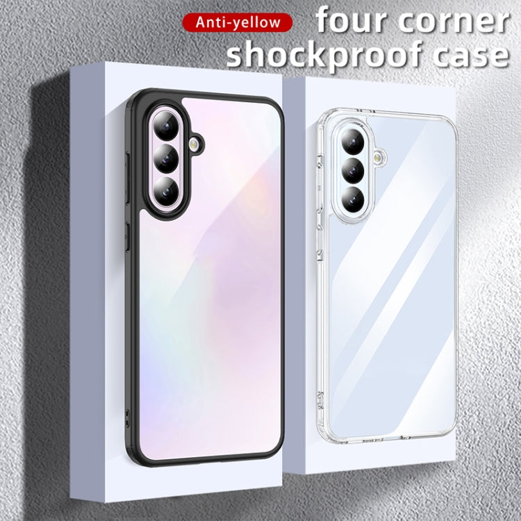 For Samsung Galaxy A56 5G Armor Clear TPU Hybrid PC Phone Case