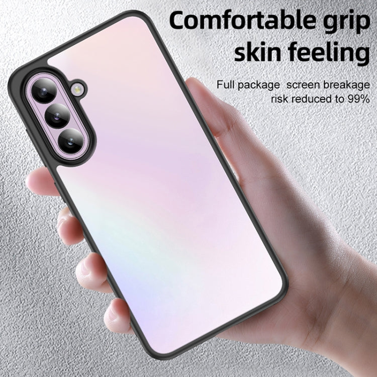 For Samsung Galaxy A56 5G Armor Clear TPU Hybrid PC Phone Case