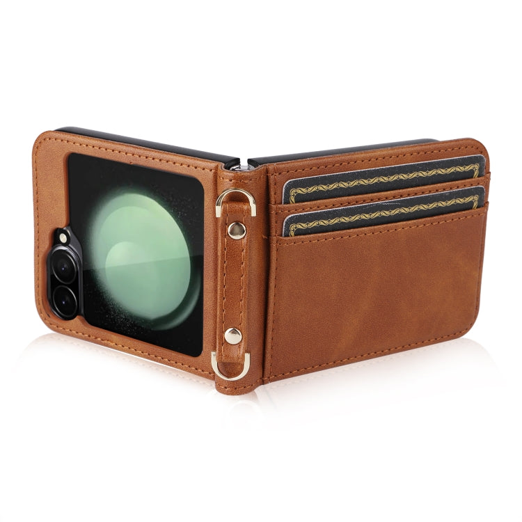 For Samsung Galaxy Z Flip7 FE / Z Flip6 Crossbody Folding Phone Case