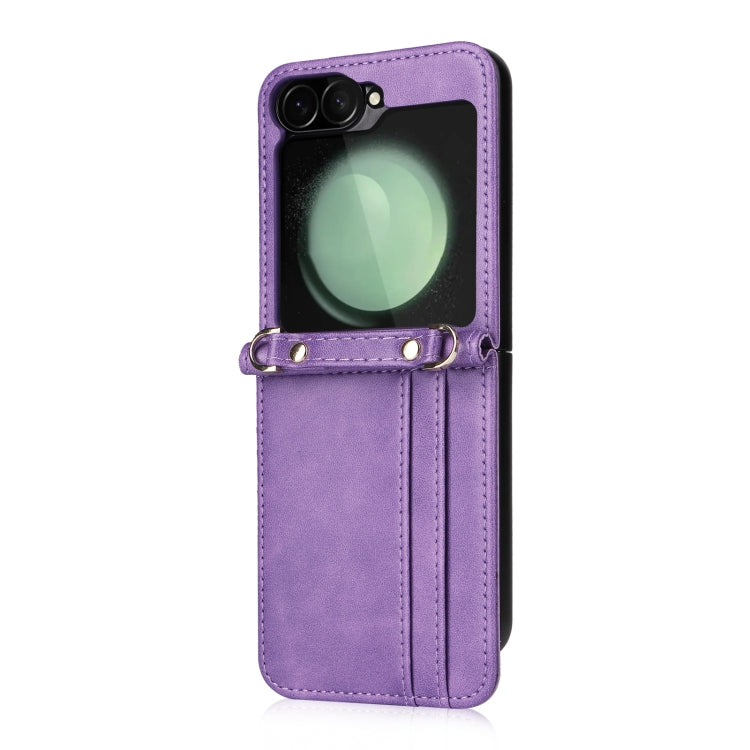 For Samsung Galaxy Z Flip7 FE / Z Flip6 Crossbody Folding Phone Case