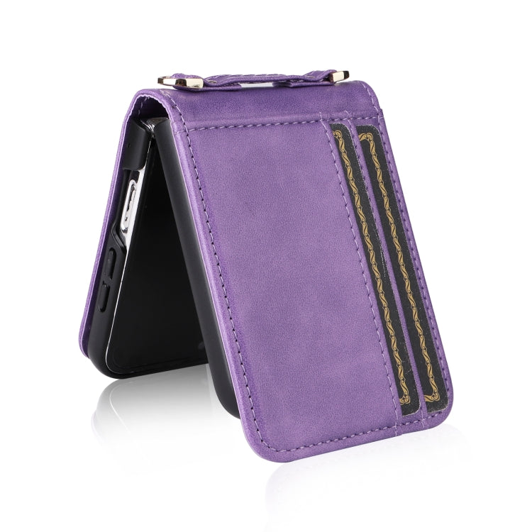 For Samsung Galaxy Z Flip7 FE / Z Flip6 Crossbody Folding Phone Case