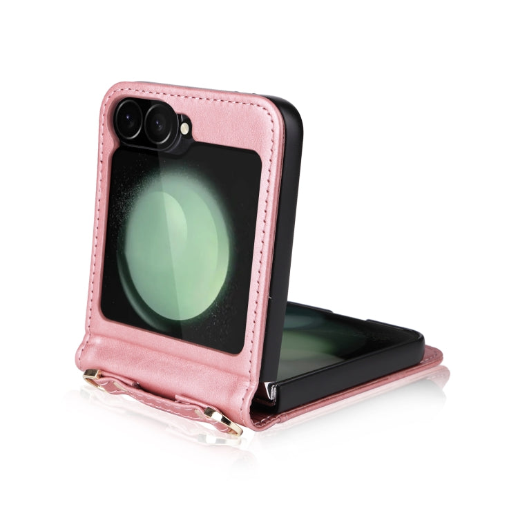 For Samsung Galaxy Z Flip7 FE / Z Flip6 Crossbody Folding Phone Case