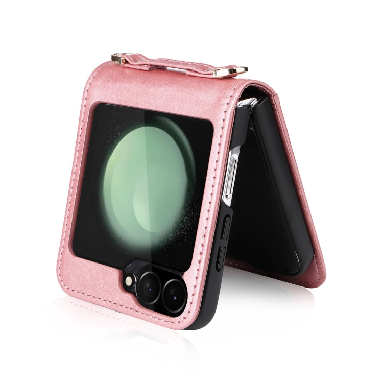 For Samsung Galaxy Z Flip7 FE / Z Flip6 Crossbody Folding Phone Case