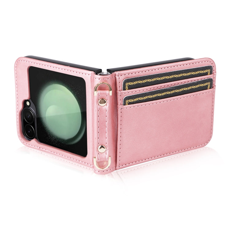For Samsung Galaxy Z Flip7 FE / Z Flip6 Crossbody Folding Phone Case