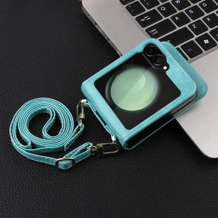 For Samsung Galaxy Z Flip7 FE / Z Flip6 Crossbody Folding Phone Case