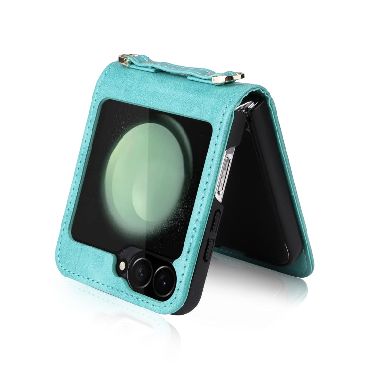 For Samsung Galaxy Z Flip7 FE / Z Flip6 Crossbody Folding Phone Case